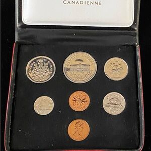 1973 Canadian Double Penny Coin Set-Mint